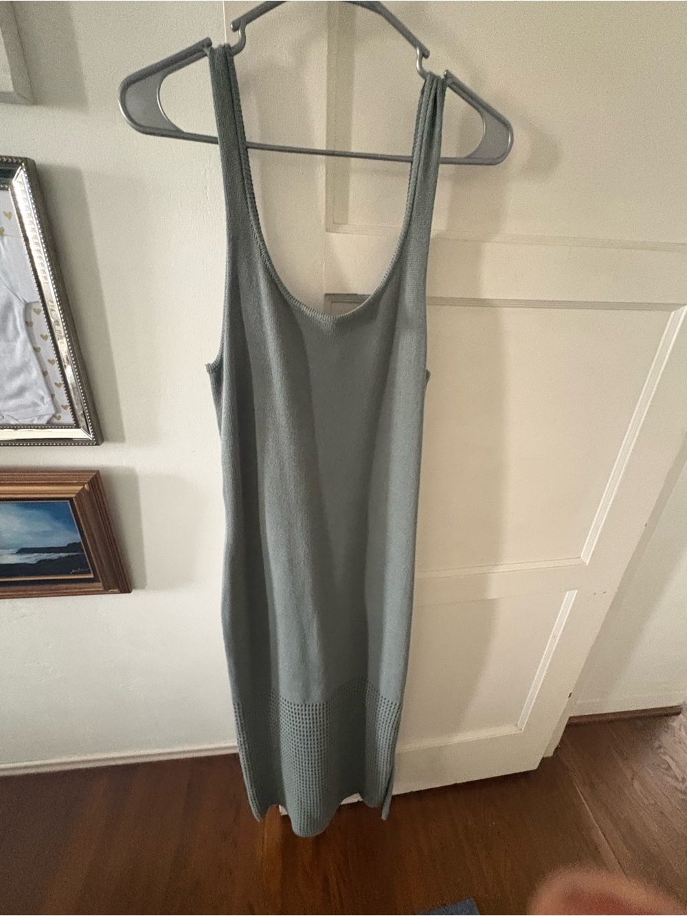Universal Thread Light Sage Knit Tank Dress